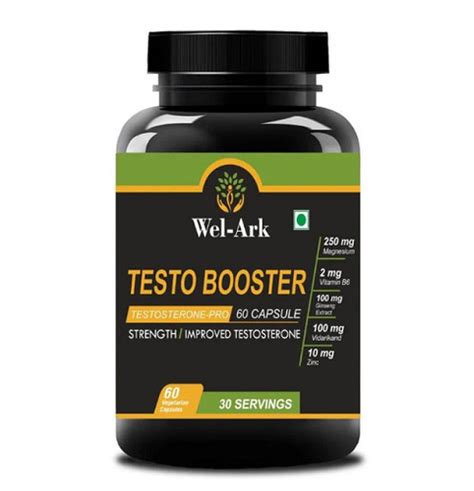 Teste Booster Food Supplements Tablets For Men Efficacy: Promote ...