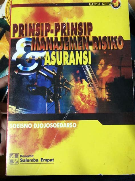 Prinsip Prinsip Manajemen Risiko Asuransi Buku Alat Tulis Buku Di