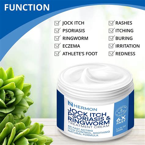 Antifungal Cream for Jock Itch, Psoriasis & Ringworm Treatment - 100g | Buy Now in International