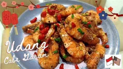 Resep Udang Goreng Cabe Garam Udang Garam Cabe YouTube