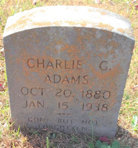 Charlie Gilford Adams M Morial Find A Grave