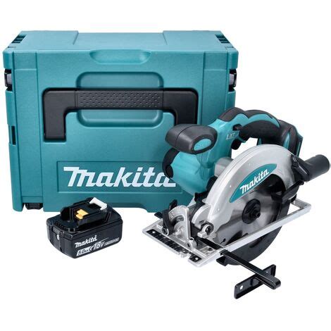 Sega Circolare Makita DSS 610 T1J 18 V 165 Mm 1x Batteria 5 0 Ah