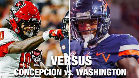 Nc State S Kevin Concepcion Vs Virginia S Malik Washington Versus