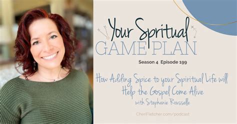 Your Spiritual Game Plan Podcast Cheri Fletcher