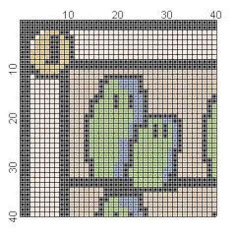 Super Mario Brothers 3 World Map Cross Stitch Pattern Etsy