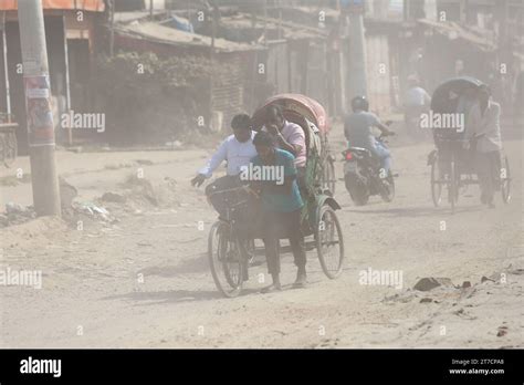 Dhaka Bangladesh De Noviembre De La Grave Contaminaci N Por