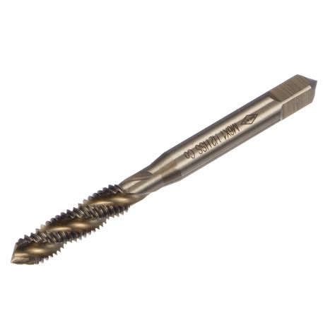 Uxcell Metric Spiral Flute Thread Taps M X H Hss Co Screw Threading