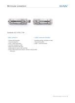 Wain Circular Connector Xiamen Wain Electrical Co Ltd Pdf