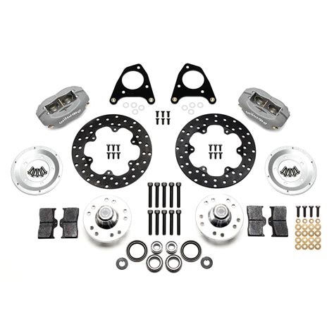 Mustang Wilwood Forged Dynalite Front Drag Kit 87 93