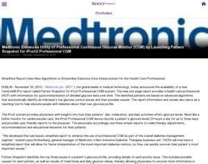 Medtronic Enhances Utility of Professional Continuous Glucose Monitor ...