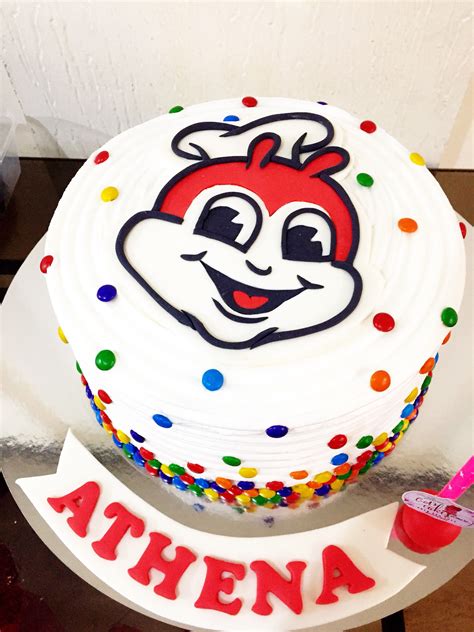 Jollibee Design Birthday Cake | stty-sane