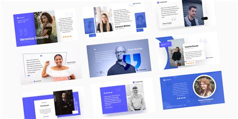 40 Testimonial Templates Figma