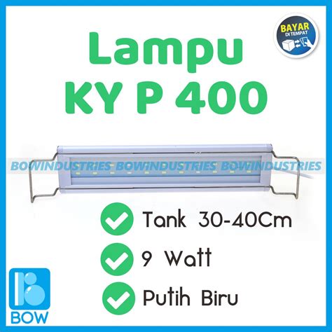 Jual Lampu Led Aquarium Aquascape Akuarium Gantung AQURA ASP P 400 9