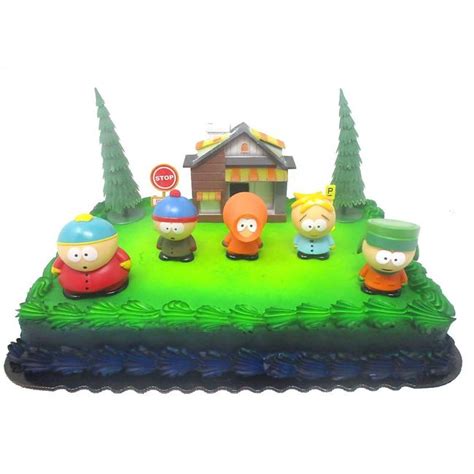 South Park Birthday Cake Topper Featuring South Park Characters and ...