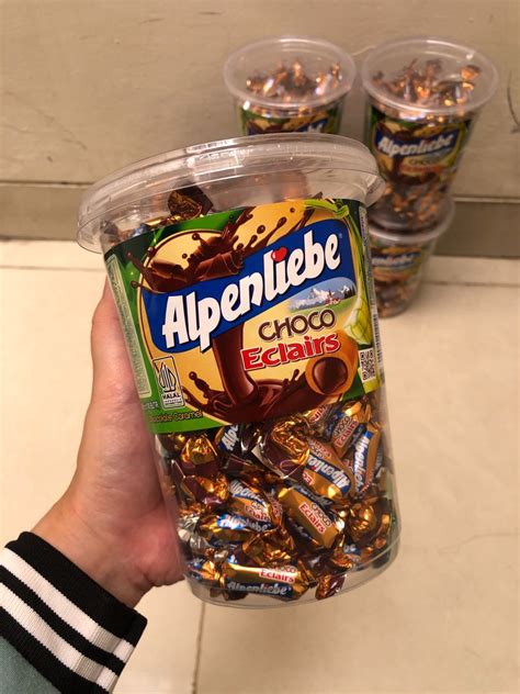 Permen Alpenlieble Choco Eclair Jar 360 Gr Isi 100 Pcs Untuk Hampers