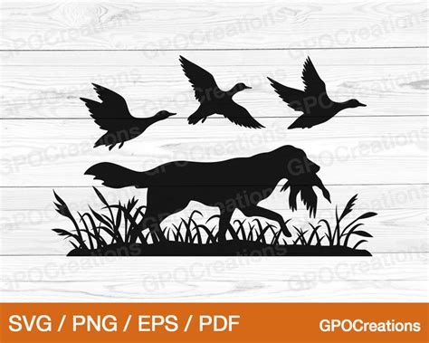 Hunting Dog SVG Duck Hunting SVG Duck Hunting Dog SVG | Etsy Duck ...