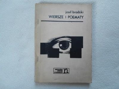 JOSIF BRODSKI WIERSZE I POEMATY BARAŃCZAK 6698939728 oficjalne