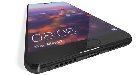 3d Realistic Huawei P20 Midnight Turbosquid 1270859