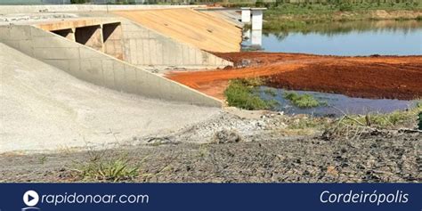 Cordeir Polis Barragem Santa Marina Ser Inaugurada Em Junho Quando O