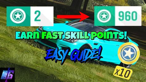 HOW TO EARN FAST EASY SKILL POINTS IN FORZA HORIZON 4 EASY GUIDE