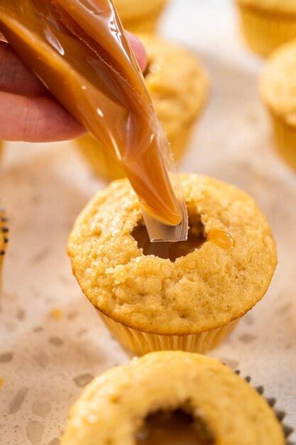 Premium Photo Dulce De Leche Cupcakes