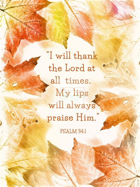 Psalm 341 Autumn Bible Verse Digital Card 85x55 Inch Etsy