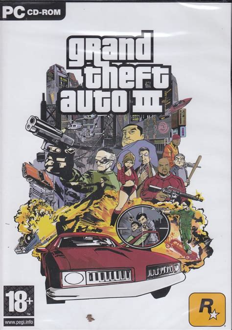 Grand Theft Auto III (GTA 3) PC Game Liberty City USA - Walmart.com ...