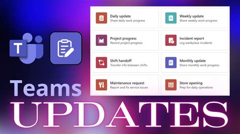How To Use Teams Updates App YouTube