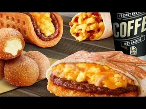 Taco Bell Breakfast Review Youtube