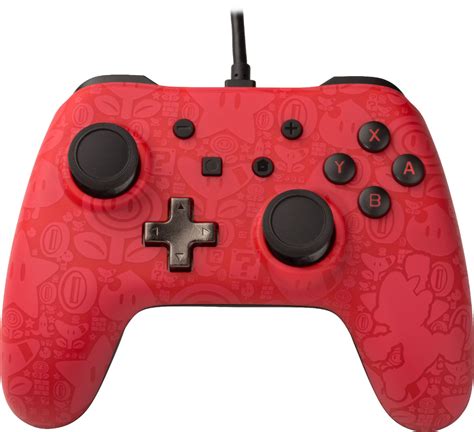 Powera Super Mario Edition Controller For Nintendo Switch Red