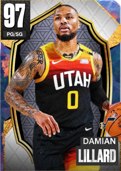 NBA 2K23 2KDB Custom Card SPECIAL EDITION Utah Jazz Damian Lillard