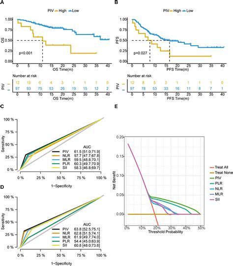 The Baseline Pan Immuneinflammation Value Piv And Pile In Predict Jir