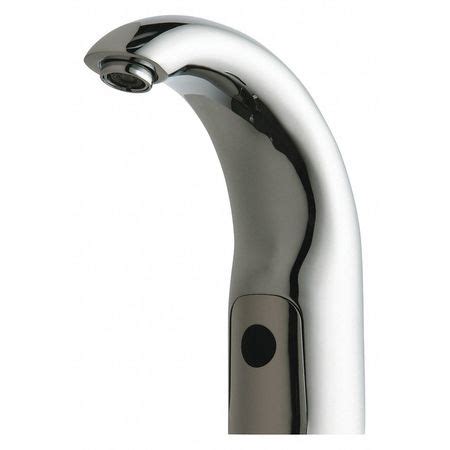 Chicago Faucet Electronic Metering Faucet With Infrared Sensor Chrome