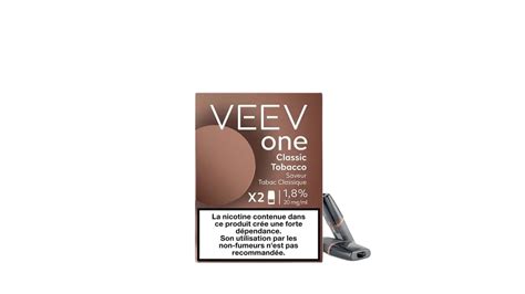 Capsules Veev One Classic Tobacco Allo Apero