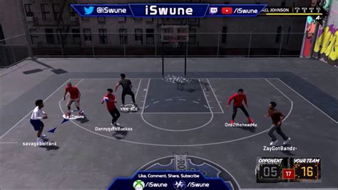 Nba 2k18 Playground Pure Lockdown Defender Debut Clamp God In