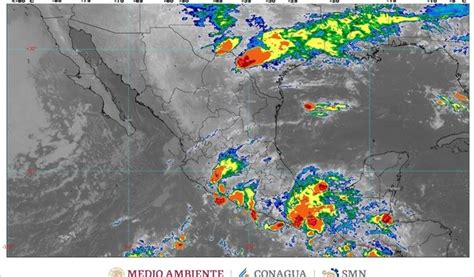 El Frente Frío Número 4 ocasionará lluvias de fuertes a puntuales