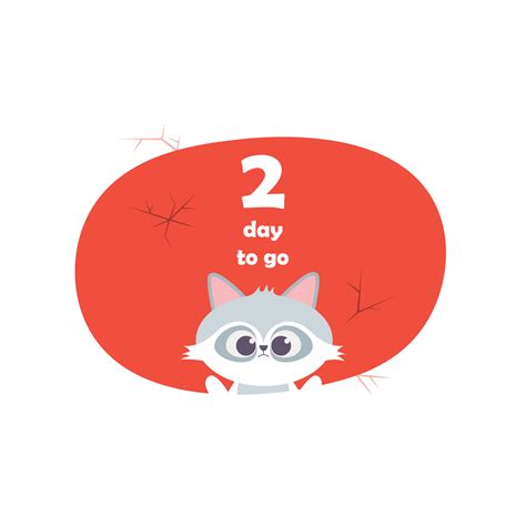 1 day Left Badges and Stickers. Number of day left. 13782727 Vector Art ...