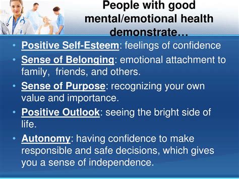 Ppt Mental And Emotional Health Powerpoint Presentation Free Download