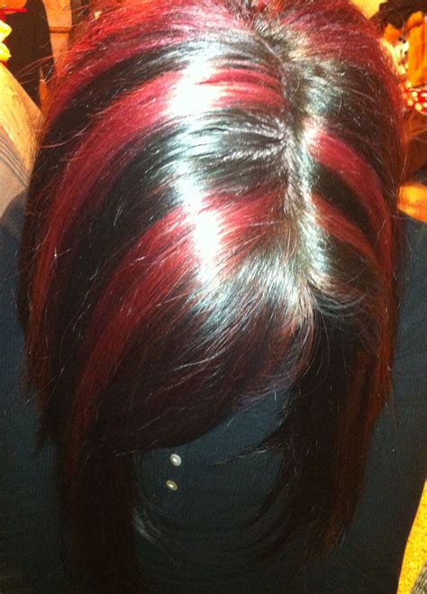 Chunky Red Highlights