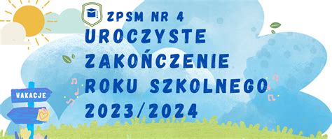 Uroczyste zakończenie roku szkolnego 2023 2024 Zespół Państwowych