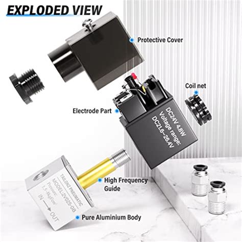 Tailonz Pneumatic Inch Npt V Way Normally Closed Electric