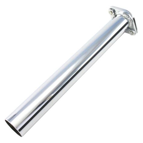 Patriot Exhaust® H1620 Steel Street Rod Round Weld On Chrome Dump