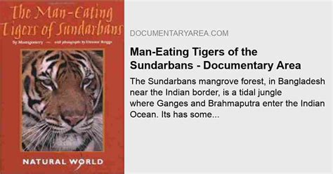 Man Eating Tigers Of The Sundarbans Watch Free Online