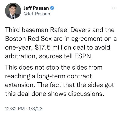 Thomas Carrieri On Twitter Red Sox Fans Reading This Jeff Passan Tweet