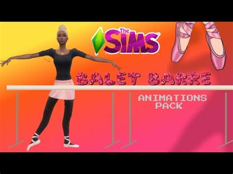 SIM_STYLER — Tutorial: The Sims 4. Ballet barre UPDATE Mod.