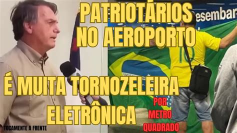 Bolsonarista Chora No Aeroporto Bolsonaro Chega No Brasil Repente