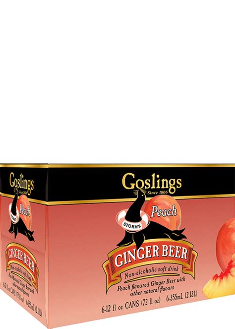 Goslings Peach Ginger Beer Total Wine And More