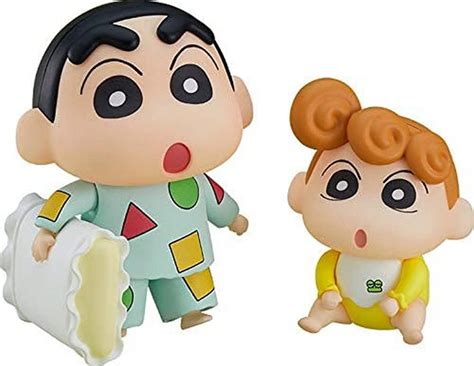 Amazon ねんどろいど クレヨンしんちゃん 野原しんのすけ パジャマver ＆ ひまわり ノンスケール Absandpvc製 塗装済み可動フィギュア フィギュア・ドール 通販