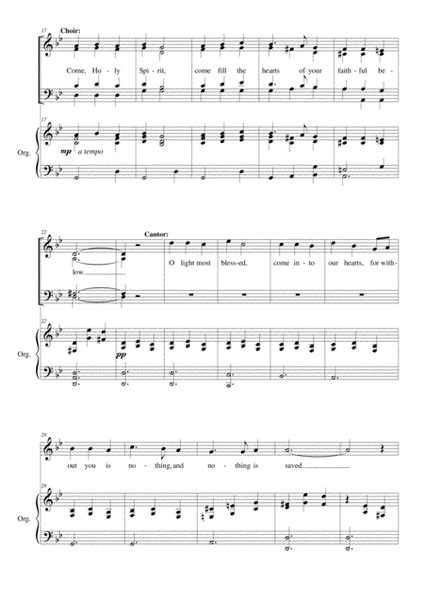 Come Holy Spirit 4 Part Digital Sheet Music Sheet Music Plus