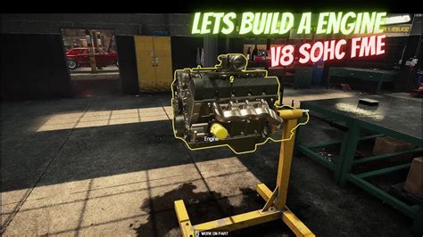 Lets Build A Engine V8 SOHC FME Car Mechanic Simulator 21 YouTube